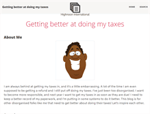 Tablet Screenshot of highnooninternational.com